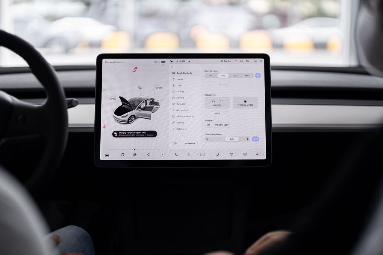 De situatie in moderne auto's